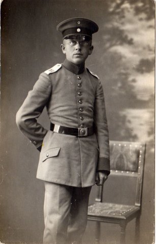 Erich Lang im 1. Weltkrieg